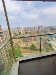 Balcony Image of 1150 Sq.ft 2 BHK Apartment / Flat for rent in Akshar Elementa, Tathawade Pune for Rs. 32000