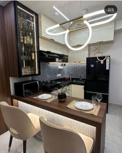 Kitchen Image of 502 Sq.ft 2 BHK Apartment / Flat for sale in Crown Lodha Quality Home Tower 2, Thane West Thane for Rs. 12500000