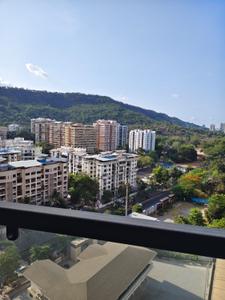 Balcony Image of 603 Sq.ft 1 BHK Apartment / Flat for sale in DSS Mahavir Spring, Thane West Thane for Rs. 11500000