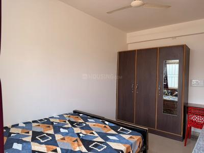 Bedroom Image of 350 Sq.ft 1 RK Studio for rent in Mahadevapura Bengaluru for Rs. 18000