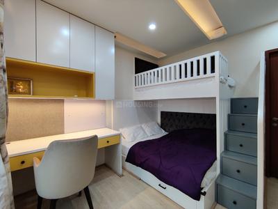 Kitchen Image of 2270 Sq.ft 4.5 BHK Apartment / Flat for rent in Bhartiya Nikoo Homes Phase 2, Thanisandra Bengaluru for Rs. 150000