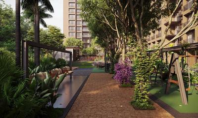 Balcony Image of 1413 Sq.ft 2 BHK Apartment / Flat for sale in Khwaish Blue Bell, Gota Ahmedabad for Rs. 8000000