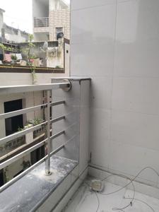Bedroom Two Image of 450 Sq.ft 2 BHK Builder Floor for rent in New Ashok Nagar New Delhi for Rs. 25000