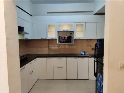 Kitchen Image of 1250 Sq.ft 2 BHK Apartment / Flat for rent in Omaxe Residency, Arjunganj Lucknow for Rs. 35000