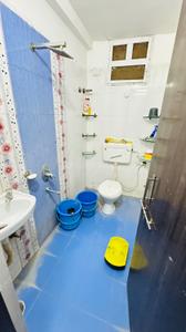 Bathroom Image of 1200 Sq.ft 2 BHK Builder Floor for rent in Vishnu Puri Colony Indore for Rs. 18000