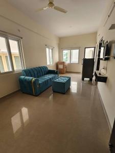 Hall Image of 700 Sq.ft 1 BHK Apartment / Flat for rent in Manikonda Hyderabad for Rs. 24000