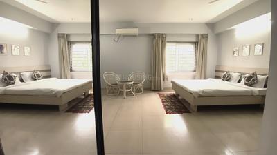 Bedroom Image of 4000 Sq.ft 7 BHK Builder Floor for rent in Kahilipara Guwahati for Rs. 90000
