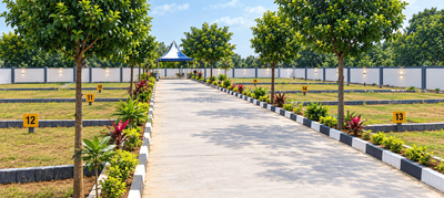 Image of 600 Sq.ft Residential Plot / Land for sale in Pattabiram, Chennai for Rs. 1320000