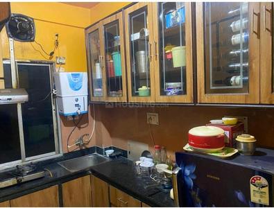 Kitchen Image of 1200 Sq.ft 3 BHK Apartment / Flat for sale in Behala Kolkata for Rs. 7200000
