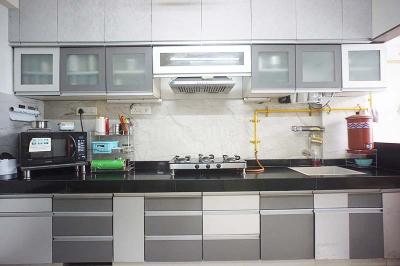 Kitchen Image of 1800 Sq.ft 3 BHK Apartment / Flat for sale in Prerna Viraj, Satellite Ahmedabad for Rs. 10000000