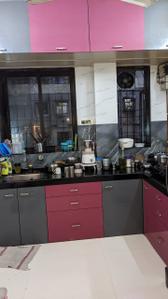 Kitchen Image of 800 Sq.ft 2 BHK Apartment / Flat for sale in Shashwat CHS, Airoli Navi Mumbai for Rs. 12500000