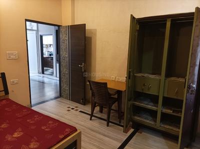 Bedroom Image of 500 Sq.ft 1 BHK Apartment / Flat for rent in Malviya Nagar Jaipur for Rs. 16000
