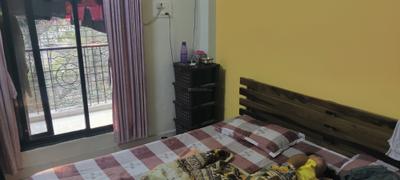 Bedroom Image of 1000 Sq.ft 2 BHK Apartment / Flat for rent in Suyog Apartment, Juinagar Navi Mumbai for Rs. 45000