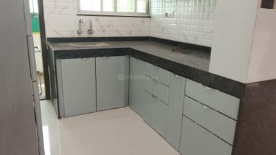 Kitchen Image of 680 Sq.ft 2 BHK Apartment / Flat for rent in Wagholi Pune for Rs. 22000