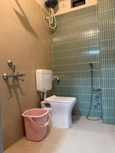 Bathroom Image of 1500 Sq.ft 3 BHK Independent House for rent in Mahalakshmi Nagar Indore for Rs. 60000