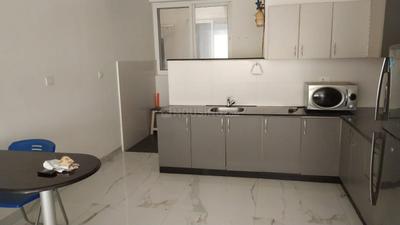 Kitchen Image of 1600 Sq.ft 3 BHK Apartment / Flat for rent in Axis Estrella Terraces, Hulimavu Bengaluru for Rs. 54000