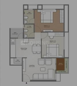 Image of 1350 Sq.ft 2 BHK Apartment / Flat for sale in Royal Urbana, Ognaj, Ahmedabad for Rs. 5900000