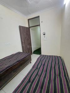 Bedroom Image of 200 Sq.ft 1 RK Builder Floor for rent in Sant Nirankari Colony RWA, Mukherjee Nagar New Delhi for Rs. 6000