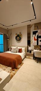 Bedroom Image of 750 Sq.ft 2 BHK Apartment / Flat for sale in Rustomjee La Vie Wing C, Thane West Thane for Rs. 14900000