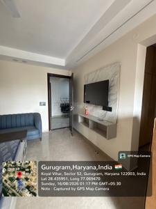Hall Image of 350 Sq.ft 1 RK Apartment / Flat for rent in Sector 52 Gurgaon for Rs. 28000
