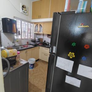 Kitchen Image of 800 Sq.ft 2 BHK Apartment / Flat for rent in Choodasandra Bengaluru for Rs. 20000
