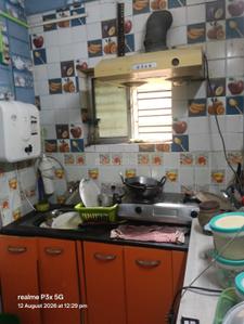 Kitchen Image of 720 Sq.ft 2 BHK Apartment / Flat for sale in Beliaghata Kolkata for Rs. 3800000