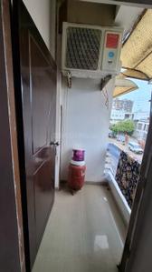 Balcony Image of 1150 Sq.ft 2 BHK Apartment / Flat for sale in Kunthu Apartment, Navapura Vadodara for Rs. 3500000