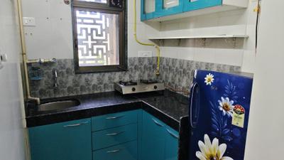 Kitchen Image of 620 Sq.ft 1 BHK Apartment / Flat for rent in Ulwe Navi Mumbai for Rs. 28000