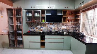 Kitchen Image of 2500 Sq.ft 3 BHK Villa for sale in Global Golden Pearls by Global Developers, Attibele Bengaluru for Rs. 25500000