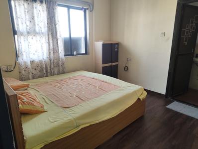Bedroom Image of 600 Sq.ft 1 BHK Apartment / Flat for rent in HDIL Dheeraj Residency, Goregaon West Mumbai for Rs. 40000