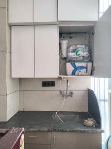 Kitchen Image of 400 Sq.ft 1 RK Independent House for rent in Omega II Greater Noida for Rs. 22000