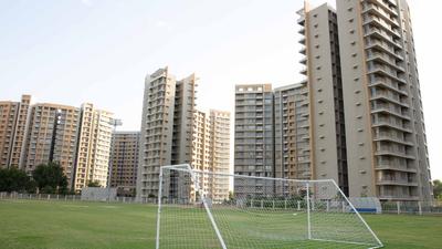 Image of 1300 Sq.ft 2 BHK Apartment / Flat for rent in Adani Shantigram, Shantigram, Ahmedabad for Rs. 26500