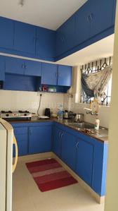 Kitchen Image of 1200 Sq.ft 2 BHK Apartment / Flat for rent in Halasuru Bengaluru for Rs. 47000
