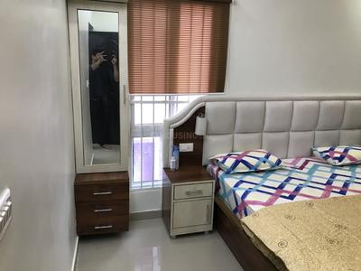 Bedroom Image of 1000 Sq.ft 2 BHK Apartment / Flat for sale in AKASH ENCLAVE, Vrindavan Yojana Lucknow for Rs. 6800000