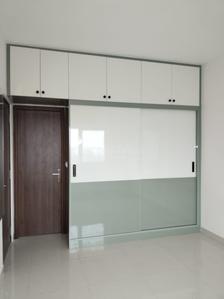 Bedroom Image of 760 Sq.ft 1 BHK Apartment / Flat for rent in Adarsh Greens, Kogilu Bengaluru for Rs. 25000