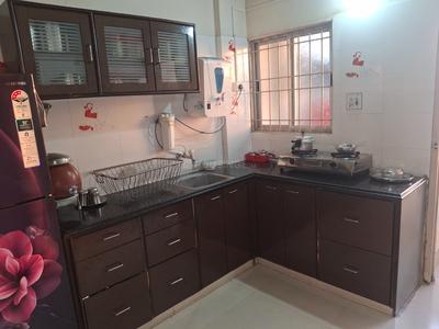 Kitchen Image of 628 Sq.ft 1 BHK Apartment / Flat for sale in Undera Vadodara for Rs. 1951000