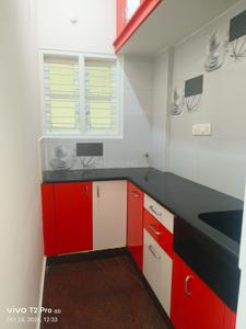 Kitchen Image of 600 Sq.ft 1 BHK Builder Floor for rent in Koramangala Bengaluru for Rs. 21000