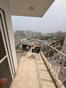 Balcony Image of 1635 Sq.ft 3 BHK Apartment / Flat for sale in Fusion Homes, Noida Extension Greater Noida for Rs. 15800000