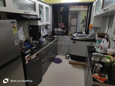Kitchen Image of 900 Sq.ft 2 BHK Apartment / Flat for sale in Charms City Phase II, Titwala Thane for Rs. 4200000