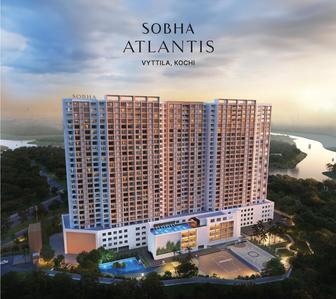 Image of 2375 Sq.ft 3 BHK Apartment / Flat for sale in Sobha Atlantis, Eroor, Kochi for Rs. 28000000