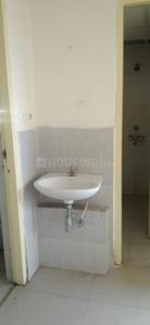 Bathroom Image of 600 Sq.ft 1 BHK Apartment / Flat for rent in Godrej Garden City, Gota Ahmedabad for Rs. 15000
