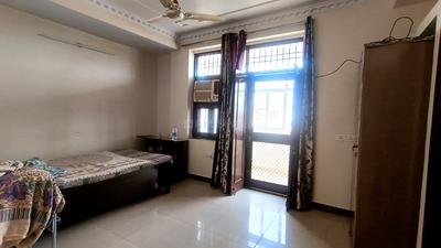 Bedroom Image of 1300 Sq.ft 2 BHK Builder Floor for rent in Vaishali Nagar Jaipur for Rs. 20000