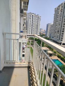 Balcony Image of 800 Sq.ft 2 BHK Apartment / Flat for rent in Godrej Greens, Pisoli Pune for Rs. 17000