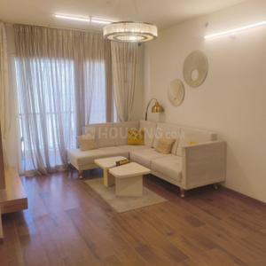 Living Room Image of 1380 Sq.ft 3 BHK Apartment / Flat for sale in K Town, Kiwale Pune for Rs. 9700000