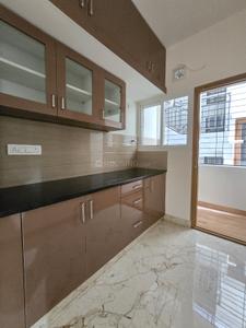 Kitchen Image of 1000 Sq.ft 1 BHK Apartment / Flat for rent in Indira Nagar Bengaluru for Rs. 40000
