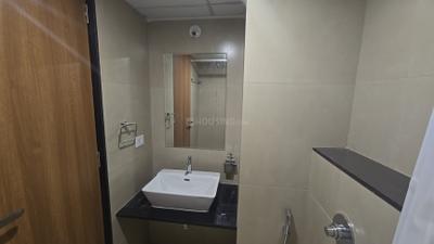 Bathroom Image of 350 Sq.ft 1 RK Apartment / Flat for rent in Vilas VJ IndiLife Wakad, Wakad Pune for Rs. 36000
