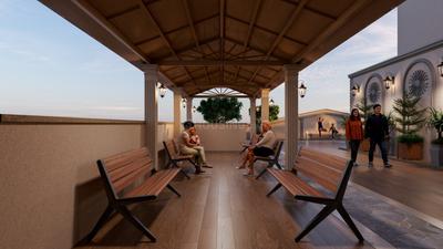 Balcony Image of 1188 Sq.ft 3 BHK Apartment / Flat for sale in Anikedhya Emperors, Gota Ahmedabad for Rs. 9225000