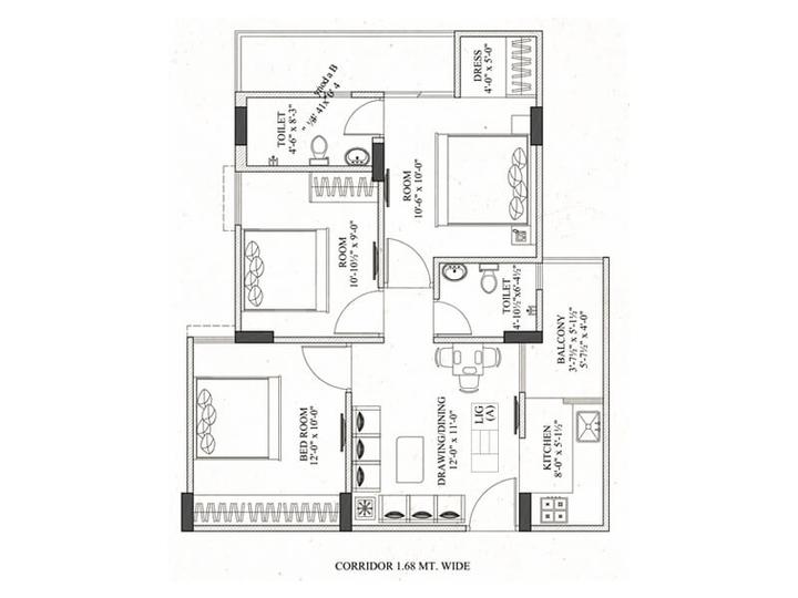 Ashish Govardhan Heights Main Image 1