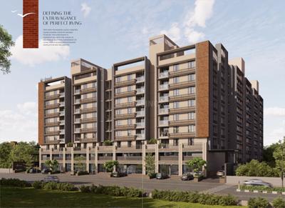Image of 1850 Sq.ft 3 BHK Apartment / Flat for sale in Skypark, South Bopal, Ahmedabad for Rs. 8100000