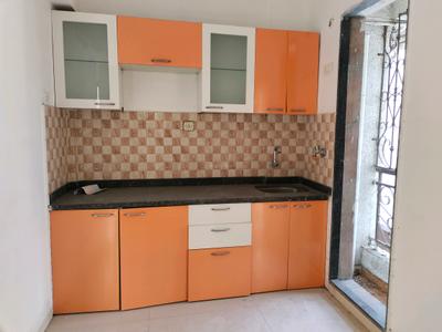 Kitchen Image of 698 Sq.ft 1 BHK Apartment / Flat for sale in Soham Maitri, Ulwe Navi Mumbai for Rs. 6200000